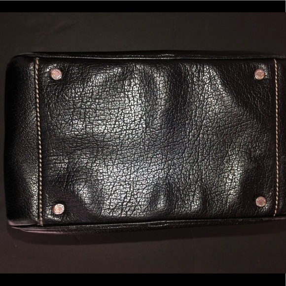 Vintage Kate Spade Small Black Leather Handbag - Picture 8 of 8